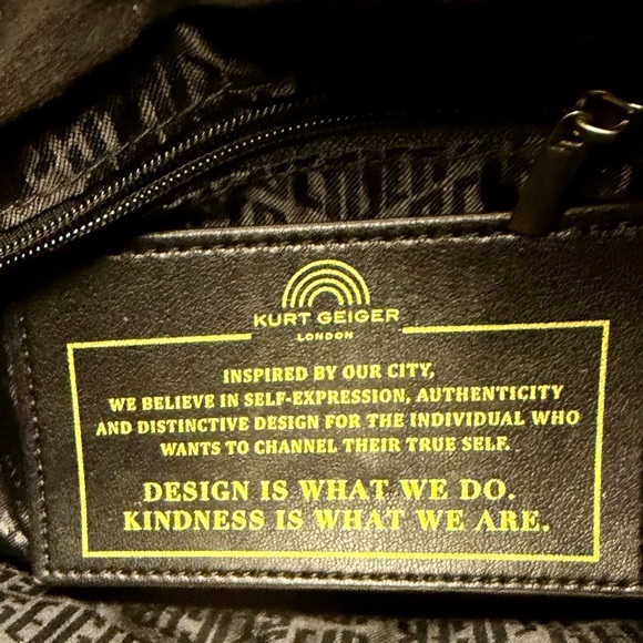 NWT Kurt Geiger Small Denim Shopper - Picture 8 of 9